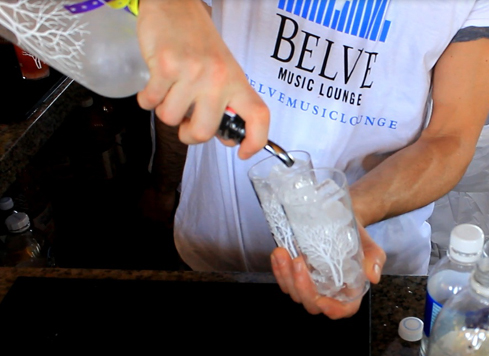 Bartender Pouring